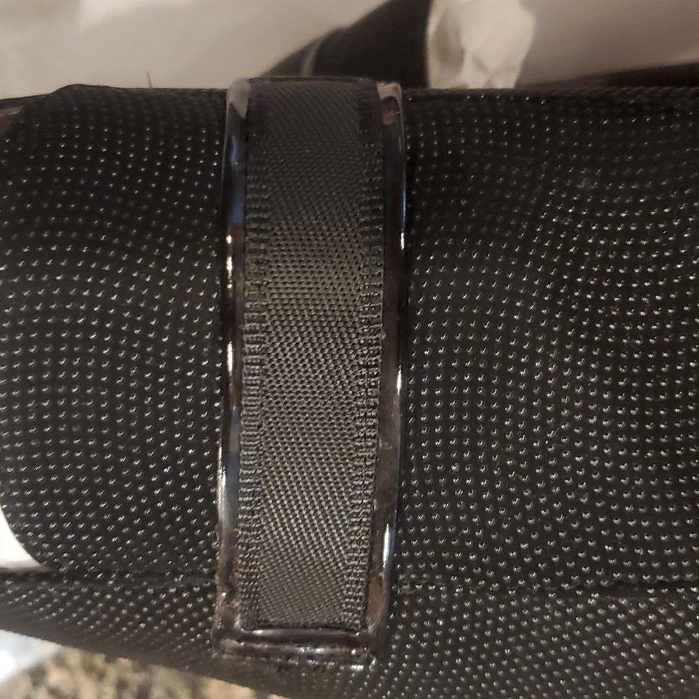 Men's Milano footwear black beaded look slip on dress shoes EUC worn once - Picture 4 of 5